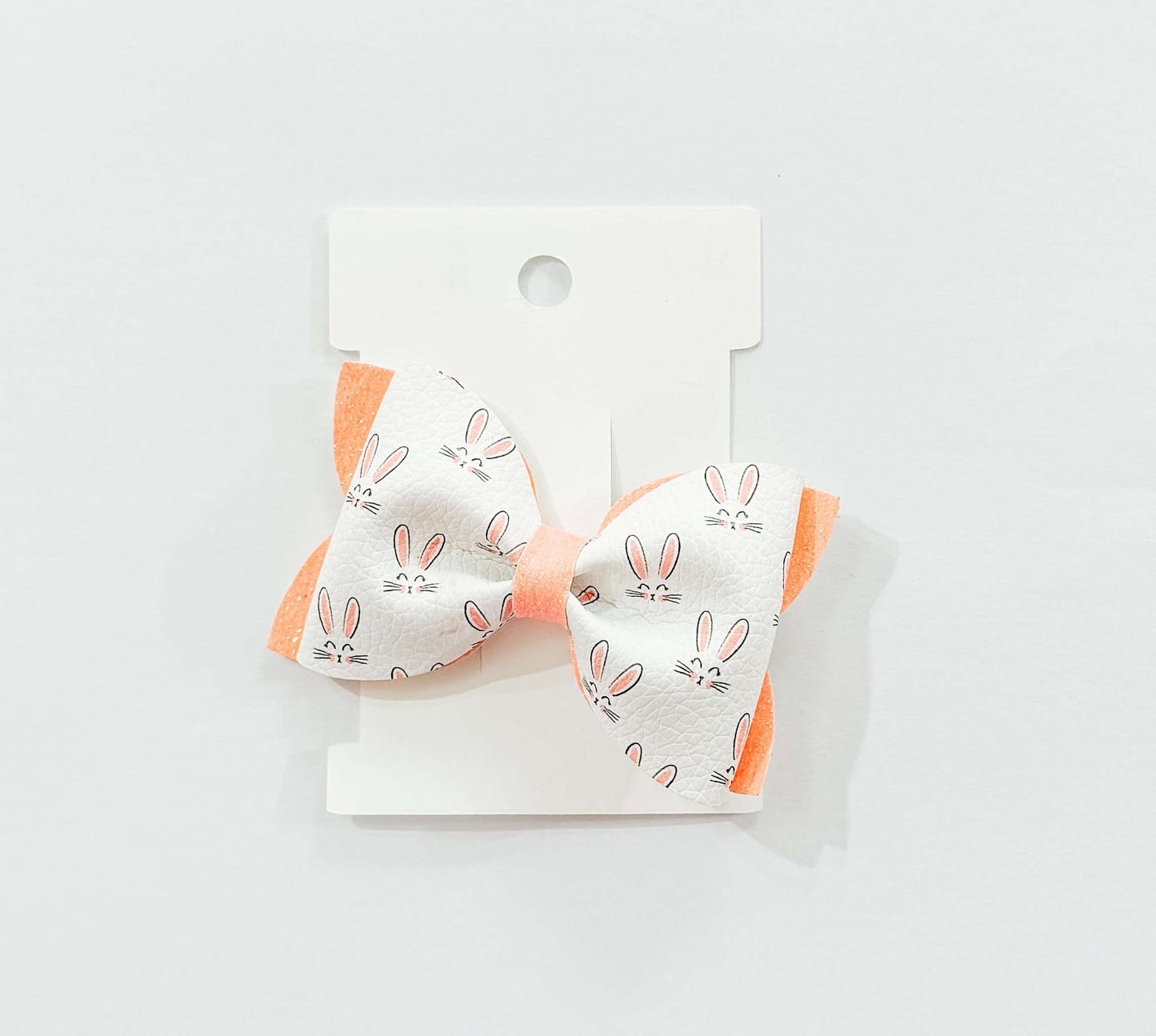 Bunny Hair Clip with Glitter
