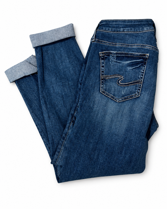 Silver jeans